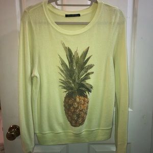 wildfox pineapple XS jumper